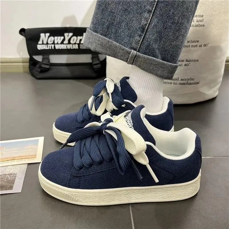 Outdoor Fitness Men Casual Sneakers Plus Size Couple Neutral Shoes Thick Soles Sports Running Shoes Fashion Breathable Trainers — image 1