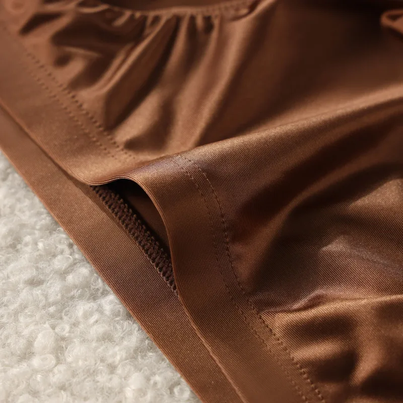 3pcs Men's Ice Silk Briefs Underwear U Pouch Low Waist Ropa Interior Hombre Bikini Mens Slips Cuecas Sissy Panties for Male — image 10