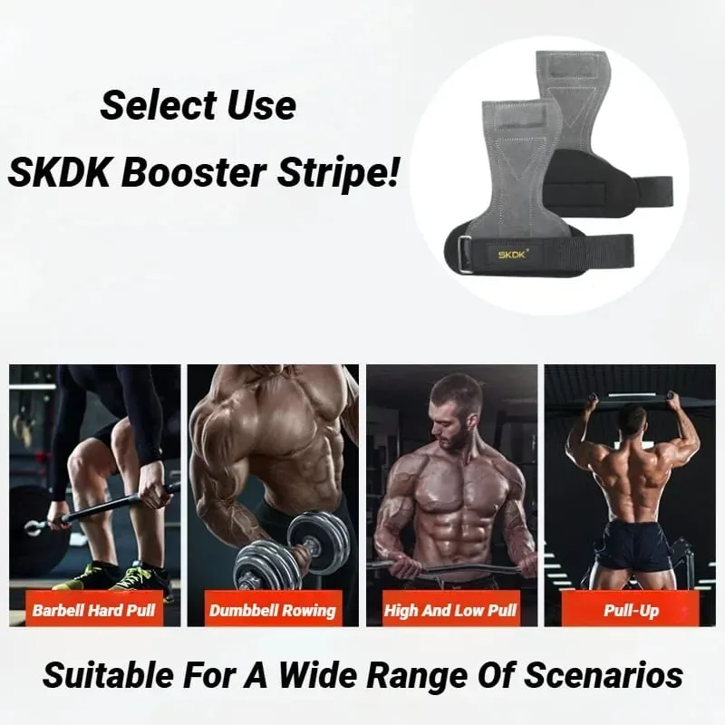 Anti-Slip Gym Gloves Palm Guards Wrist Straps Protector Weightlifting Workout Gloves Anti-callus Grip Fitness Training Equipment — image 3