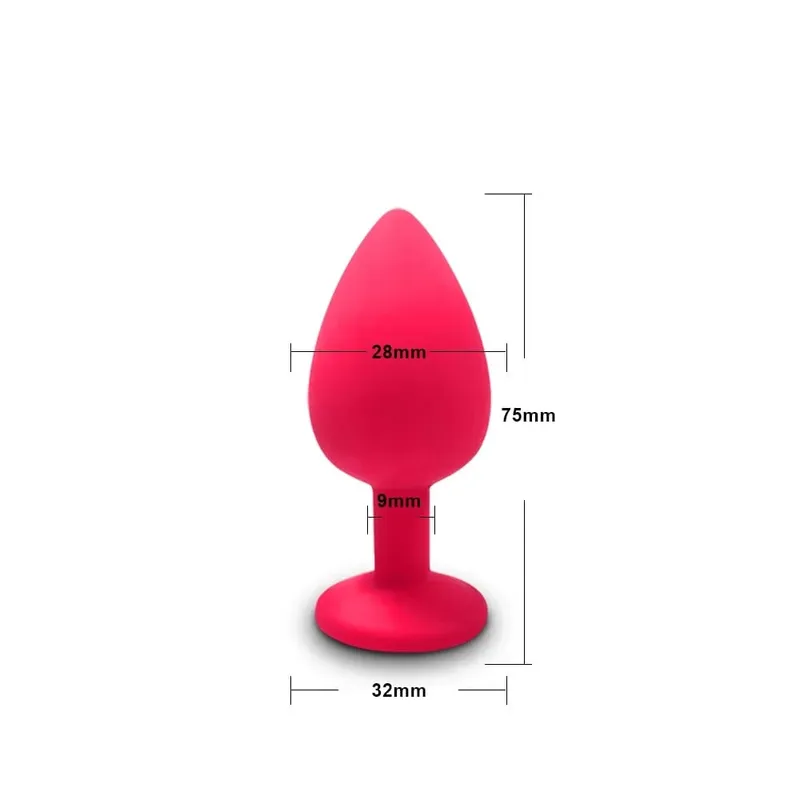 Anal Toy Soft Silicone Anal Plug Mini Bullet Vibrator Butt Plug Men Women Gay Couples Anal Prostate Stimulator Sex Toy for Adult — image 25