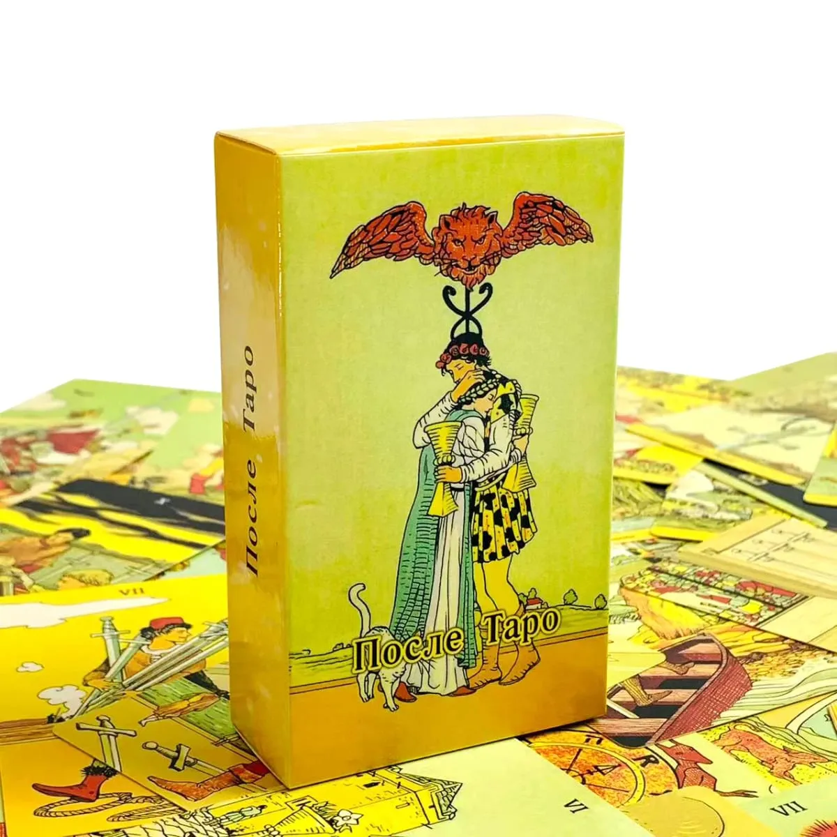 Russian Visions После Tarotkarten A 78 Stück Fate Divination Tarotkarten Wahrsagekartenspiele Brettspiel Familienfreizeitspiel — image 1