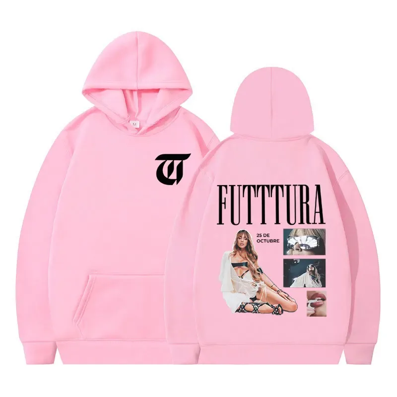 Singer TINI STOESSEL Futtura Album 2025 Tour Vintage Hoodie Men Women Fashion Pullover Casual Oversized Y2k Clothes Sweatshirts — image 10