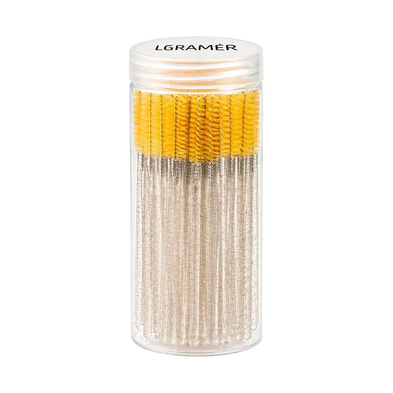 50/100 pcs Eyelash Extension Brush Disposable Eye Lashes Make Up Brushes Mascara Wand Applicator Multiple Colors Makeup Tools
