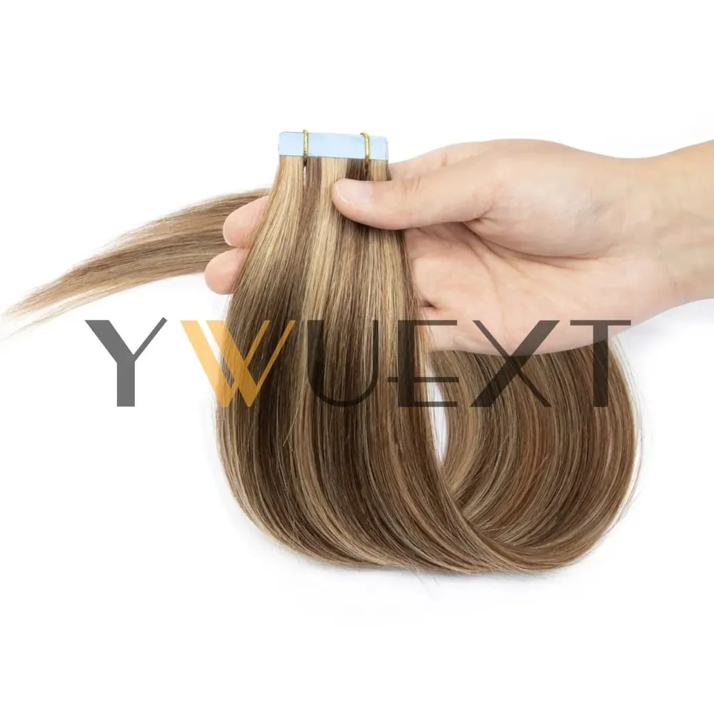 Tape In Human Hair Extensions 10Pcs/30g Per Pack Remy Real Human Hair Straight Natural Black Brown Blonde Multi‑Colors Seamless Skin Weft Tape Hair Extensions For Women — image 11