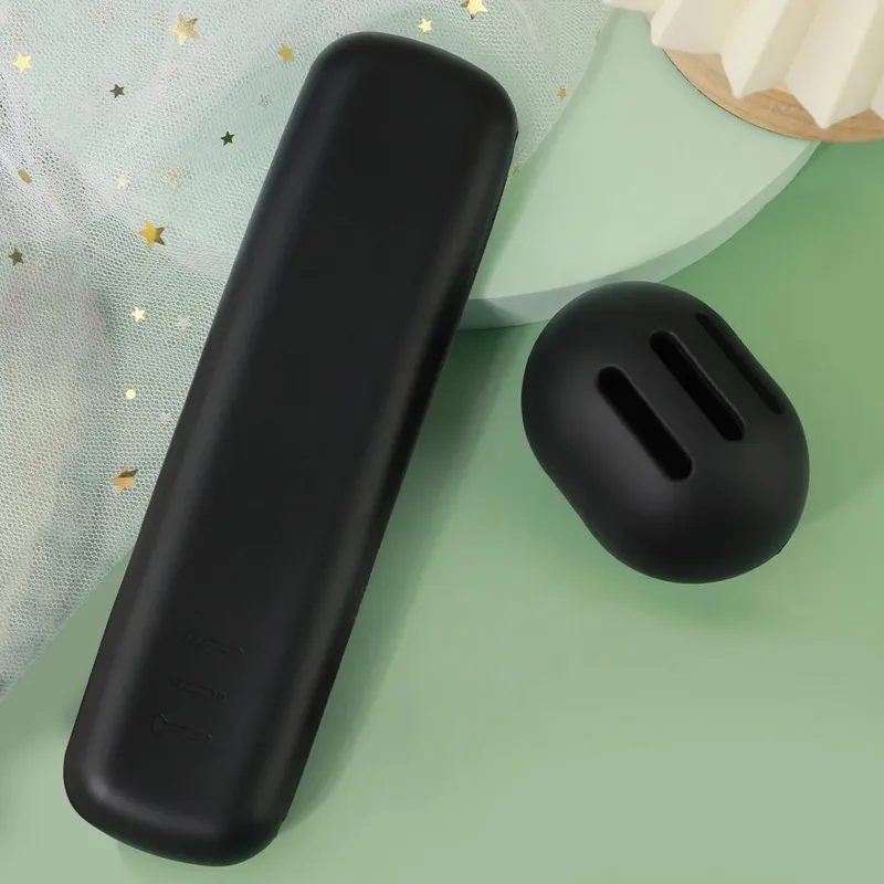 2 Stuks Reizen Make-up Borstel Houder Siliconen Cosmetische Penselen Tas Make-up Spons Case Draagbare Waterdichte Make-up Gereedschap voor Vrouwen