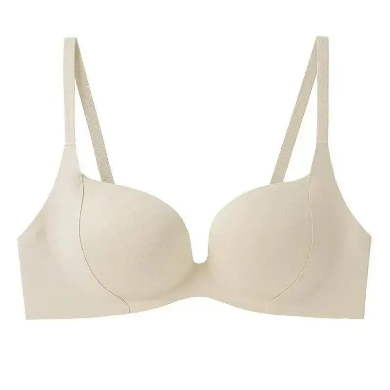 Sexy Rhinetone Push up Bra for Women with Adjustable Shoulder Straps Seamless Lifting Anti-sagging Lingerie — image 9