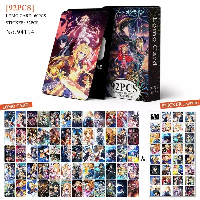 Anime Attack on Titan Lomo Card Pohlednice Hračka Haikyuu Lékárnické deníky Honkai Star Rail Collection Karty s nálepkami Dárek — image 26