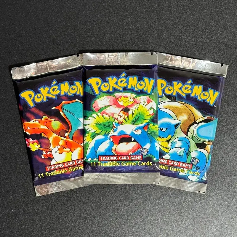 Whole pack PKM 1st Edition Booster Pack PTCG Proxy Cards for Base Set Pack Charizard Blastoise Venusaur TCG Cards 11pcs/Pack Toy — image 8