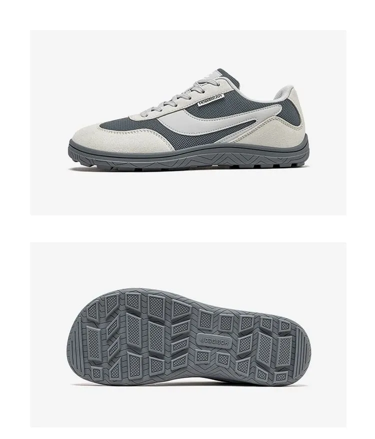 Wide Barefoot Shoes Womens Mens Zero Drop Minimalist Sneakers Artificial Leather Mesh Retro Walking Shoes