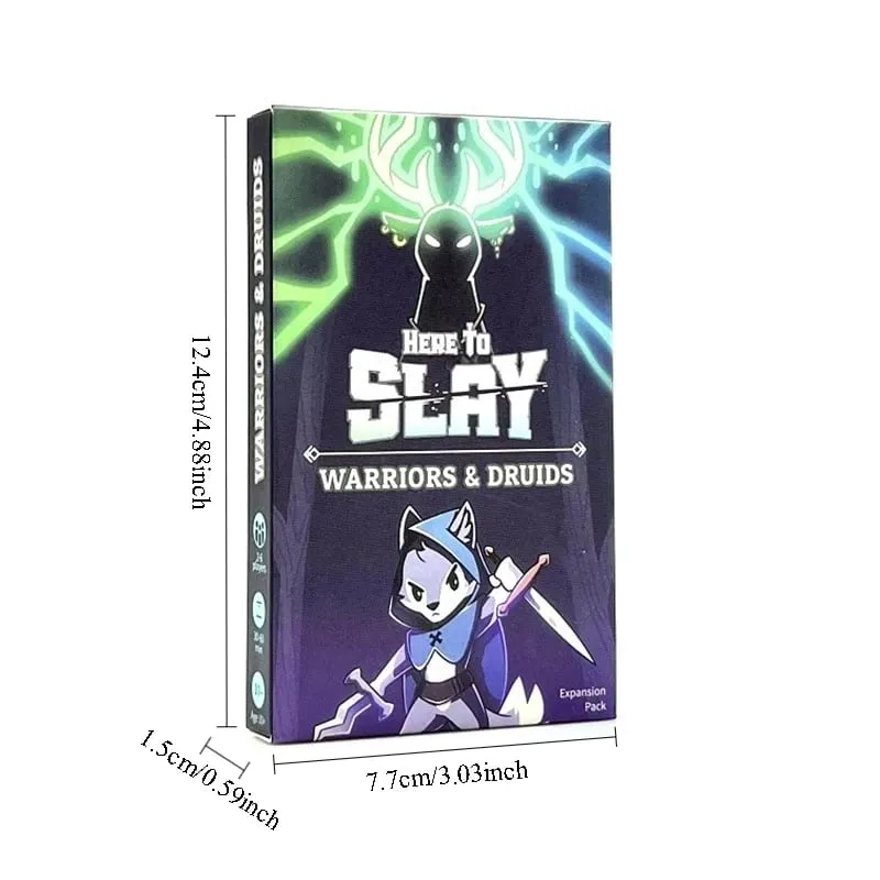 Unstable Games Slay Sleigh Fighting Strategy Game Collection Vs. English Card Here to Sleigh Card Games — image 6