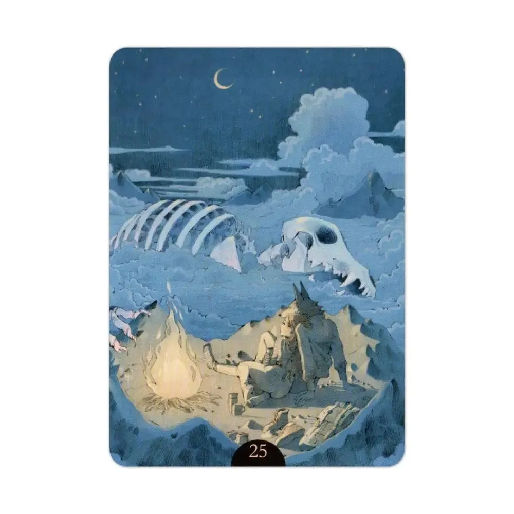 8.8*12.6cm Loputyn Oracle 36 Pcs Cards Double-sided Embossed Evocative Sensual and Imaginative Drawings — image 3