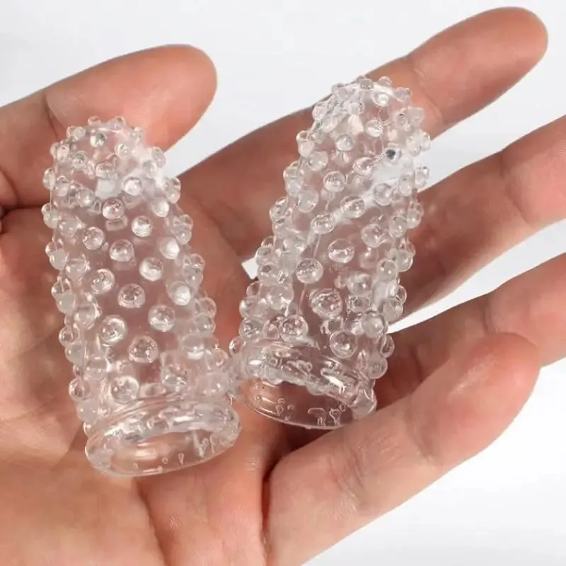 2 Pack TPE แขนไม่มีเครื่องสั่น G Spot Orgasm นวด Clitoris Stimulator Masturbators Anal Sex Toy สำหรับชายหญิงเริ่มต้น — image 2