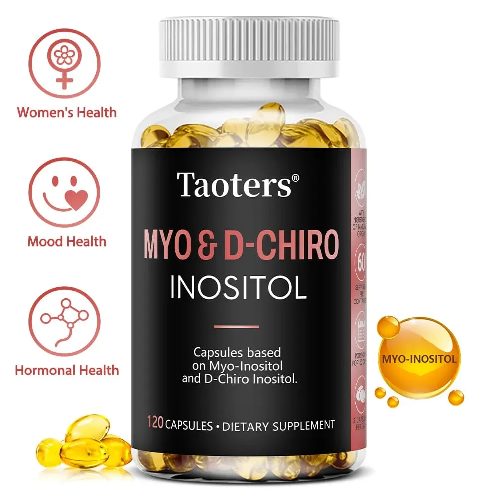 Myo-Inositol & D-Chiro Inositol Supplement for Women (40:1 Ratio Myo Inositol) Hormone Balance & Ovarian Health for Women — image 2