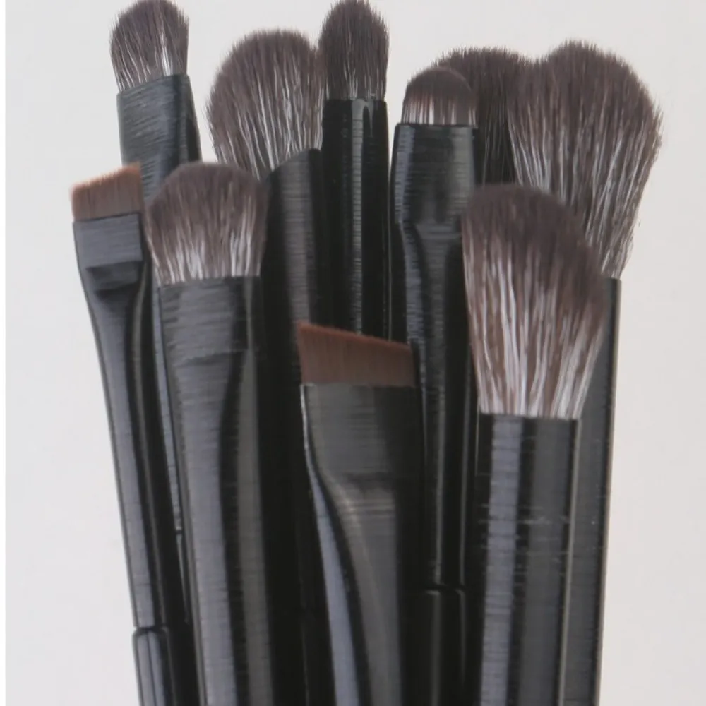 5/6pcs Convenient Multi-use Eyeshadow Brushes Soft with Plastic Handle Smudge Makeup Brushes Make Up Tools