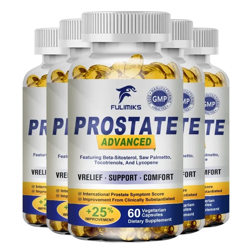 Advanced Saw Palmetto Capsules for Men Support Hair Bladder Urinary Tract & Prostate Health Reducing Nighttime Bathroom Trips — image 9