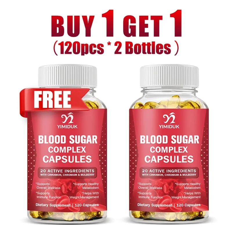 Blood Sugar Complex Supplements with Cinnamon Turmeric Supports Healthy Blood Sugar Healthy Energy Levels Metabolism