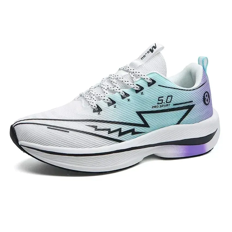 Brand Men's Carbon Plate Running Shoes Soft Cushion Shock Absorbing Sports Shoes Unisex Sneakers Light Anti-Slip Training Shoes — image 12