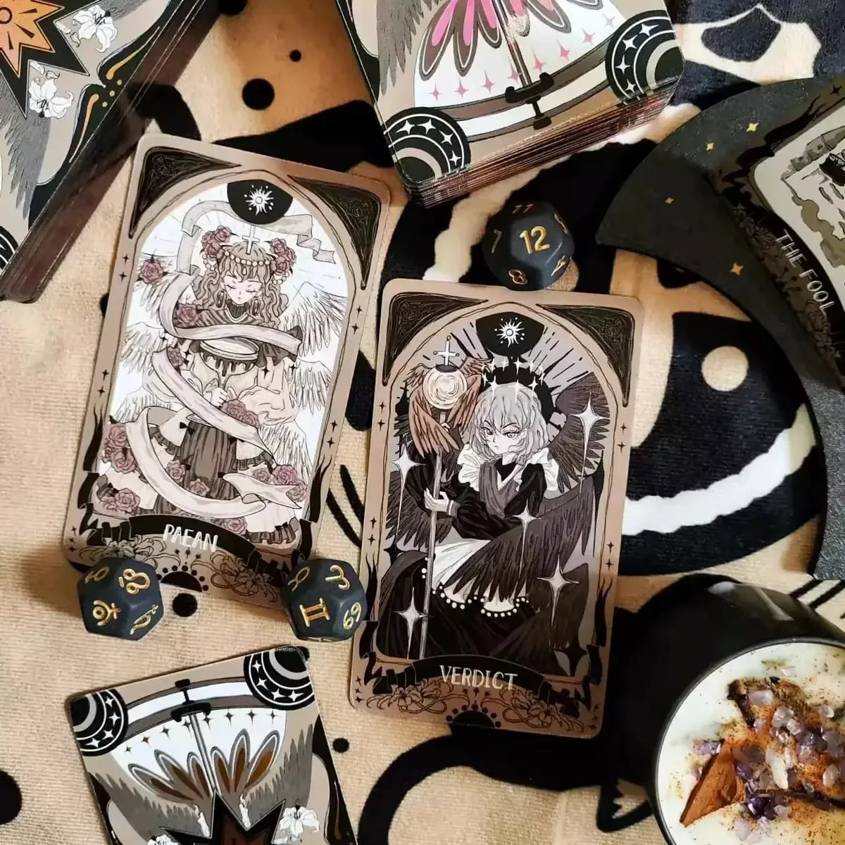 Waite Fate Apostle 78‑Card Tarot Deck – Classic Retro Design with High Aesthetic Appeal Ideal for Beginners Fortune Telling — image 2