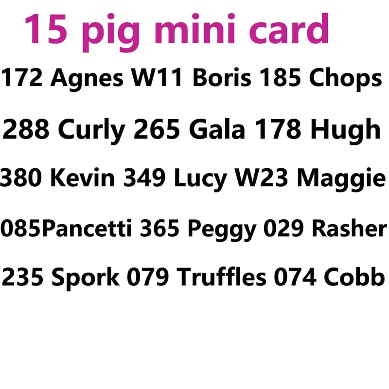 linkage card series 1 to series 5 Sanrio S1 to S6 card NTAG215 NFC Printing animal Card Work for NS switch — image 12