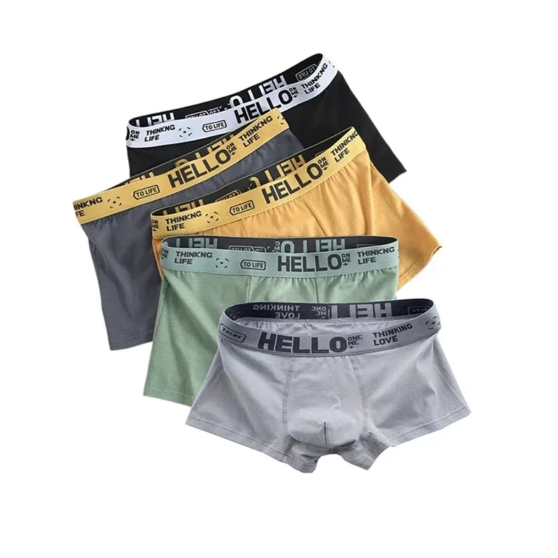 5Pcs Seluar Dalam Lelaki Petinju Lelaki Seluar Dalam Seksi Selesa Bernafas Fesyen Lelaki Seluar Dalam Seluar Dalam Boxershorts Lelaki 3256805433924630
