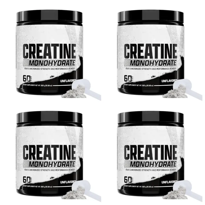 Creatine Monohydrate Powder 5g Per Serving Supports Strength Muscle Recovery Unflavored 60 Servings 300g — image 10