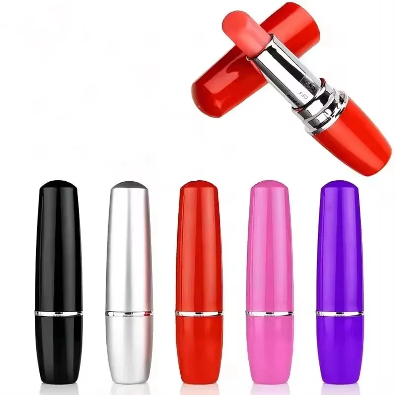 Portable Mini Jump Egg Massage Lipstick Vibrator Women Nipple Clitoris Stimulator Electric Vibrating Sex Toys For Female Couple — image 1