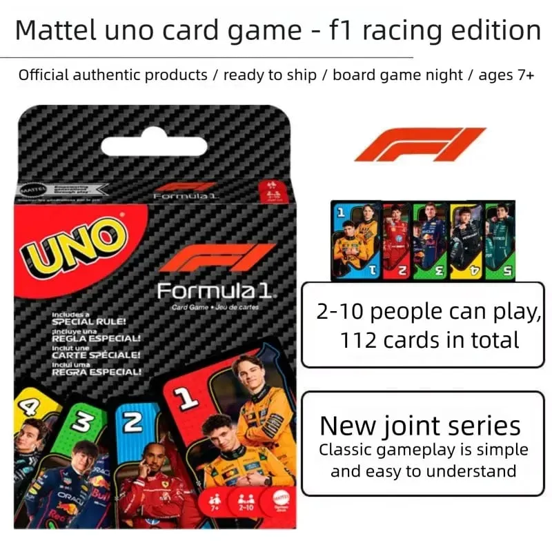 UNO Flip Playing Cards Games Super Mario Minecraft Lord of the Ring Hot Wheels No Mercy Social Board Table Party Games Ki