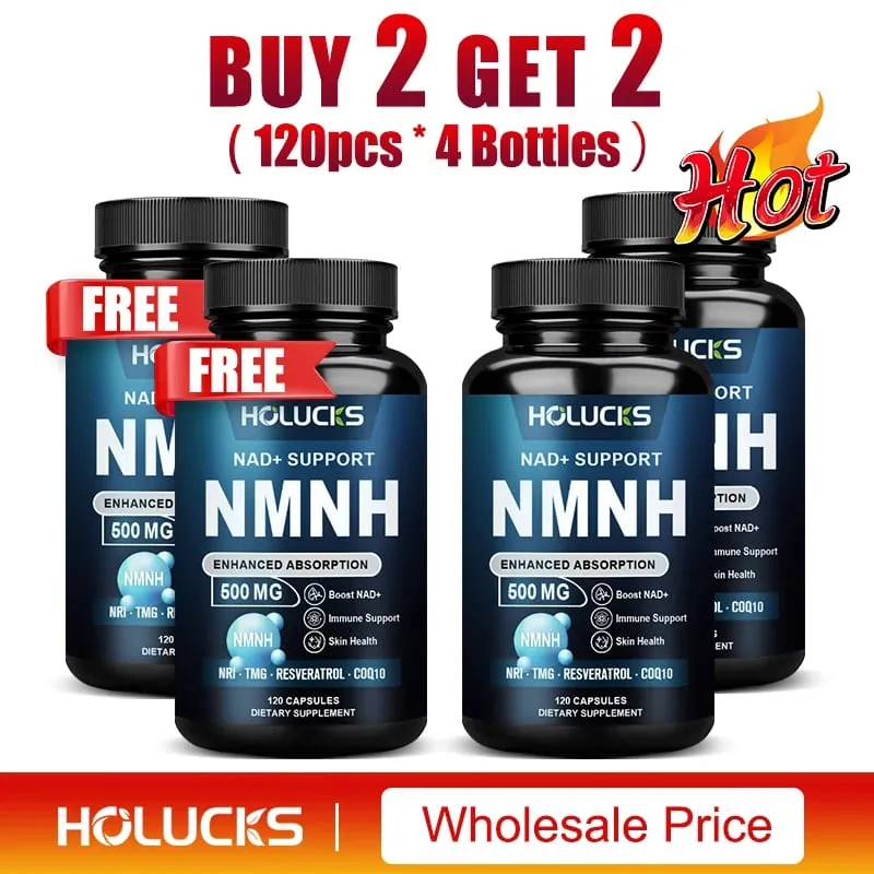 Premium 5-in-1 NMNH Supplement with Nicotinamide Riboside TMG Resveratrol C0Q10 Support Immunity Longevity & Vitality — image 10