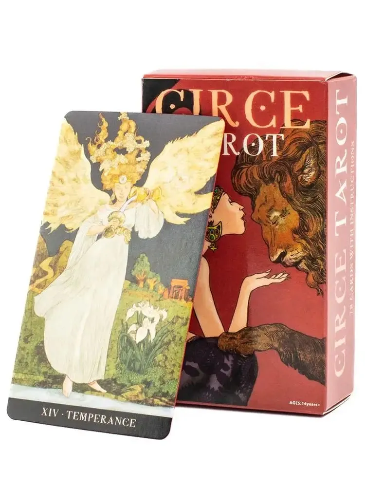 2026 Kad Tarot Circe BARU 10.3*6Cm 78Pcs Kad Permainan Papan Dek Nasib Ramalan Untuk Pesta Keluarga