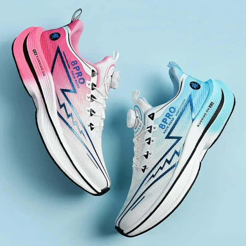 Athletic Running Shoes Men Professional Carbon Board Marathon Sports Breathable Lightweight Women Comfortable Casual Sneakers — image 7