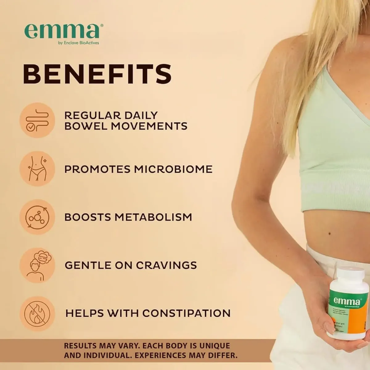 Gut health relief supplement supports leaky gut and digestive system relieves constipation bloating and gas 60 capsules — image 5