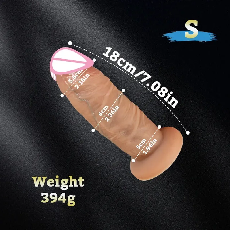 Mahabang Titi Malaking Dick Super Makatotohanang Makapal na Dildos Silicone Anal Dildo Vaginal Expander Pang-adultong Sex Toy Babae Masturbesyon Buttplug