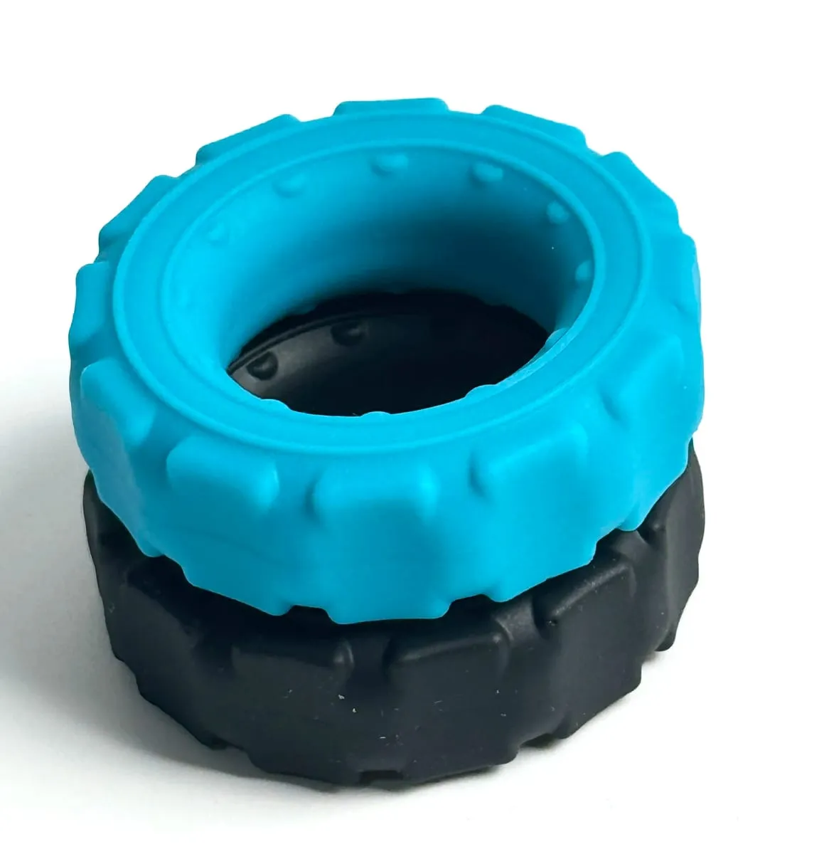 Tyre Silicone Cock Penis Rings Scrotum Restraint Male Delay Ejaculation Lasting Erection Adult Games Sex Toys For Men Reusable — image 1