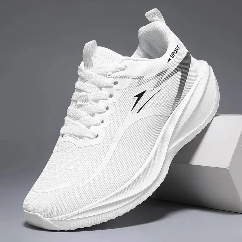 Men Casual Sports Running Shoes Marathon Air Cushion Breathable Lightweight Men Comfortable Athletic Nonskid Sneakers Outdoor — image 2