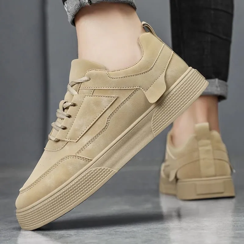 Low-Top Men's Versatile Casual Sports Shoes Comfortable and Trendy Thick-Soled Outdoor Running and Skateboarding Shoes — image 6