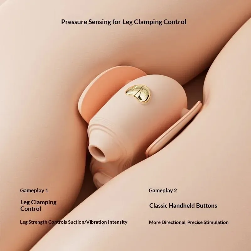 Adult Sex Toys Clamping Vibrator Vibrating Rod Female Pleasure Tool Penetration Self-Pleasuring Device Sexual Toy — image 2