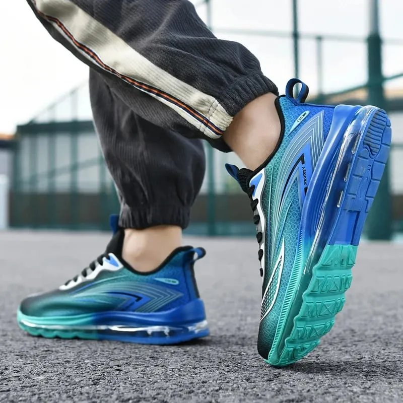 Men's Fashion Sneakers Breathable Comfortable Lightweight Walking Shoes Casual Sports Running Tennis Gym Training Shoes for Men — image 2