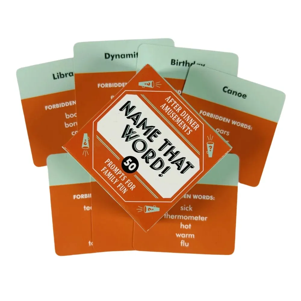 Mini Size English o Spanish Styles Mini Truth Or Dare Card Game Name That Tune Gaano Kahusay Pangalanan ang Salitang Iyon sa Game na Ito para sa Party Play — image 8