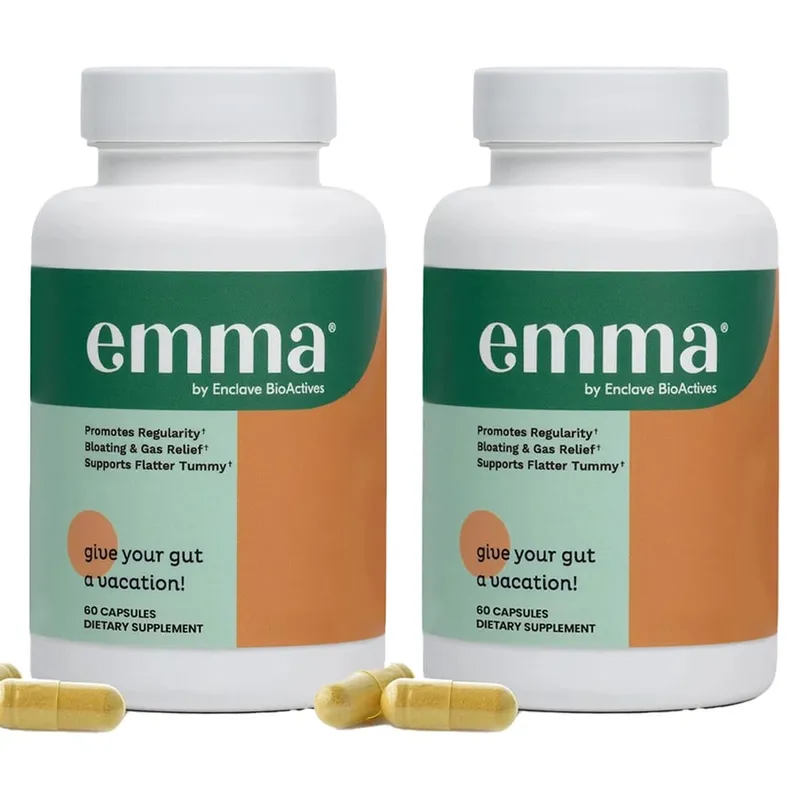 Emma Gut Health Relief Supplement | 60 Digestive Capsules For Women & Men | Helps Ease Bloating & Digestion — image 7