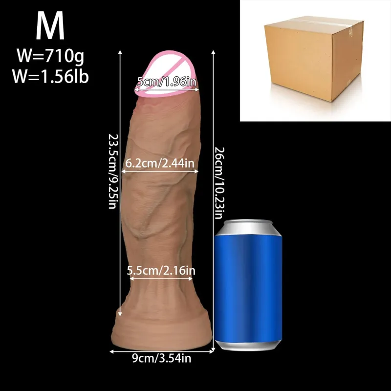 Realistic Anal Dildo Huge Long Butt Plug Training Stretcher Anal Dilator Prostate Massager Adult Anal Sex Toys For Women Men Gay — image 8