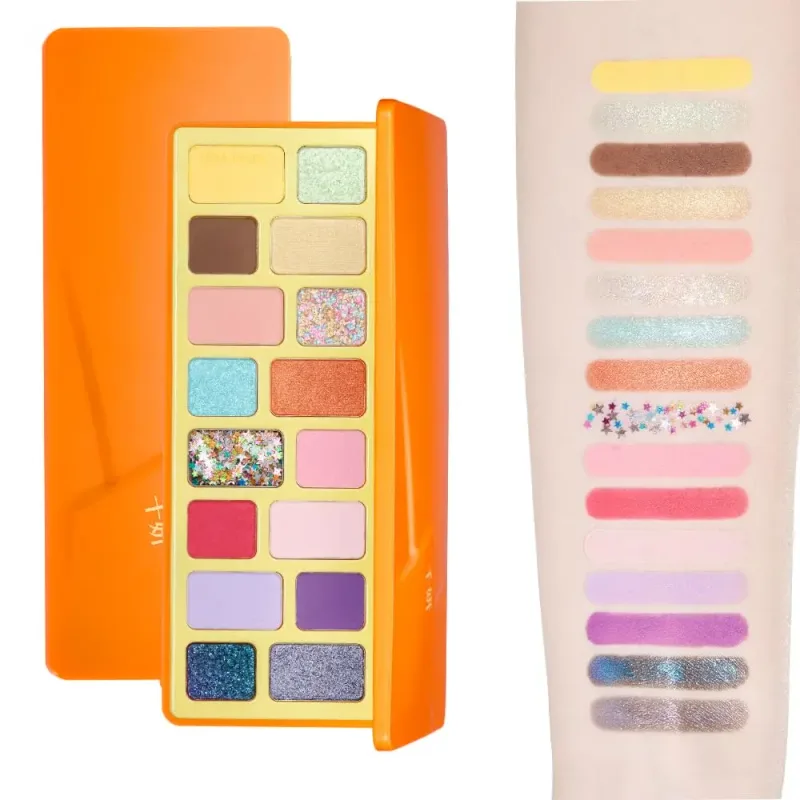 Cheeryep Aauthcntice Sell Qianyan 16 Color EyeShadow Palette Pink Brown Cowboy Blue Multicolor Matte Pearl Smoky Eye Makeup — image 10
