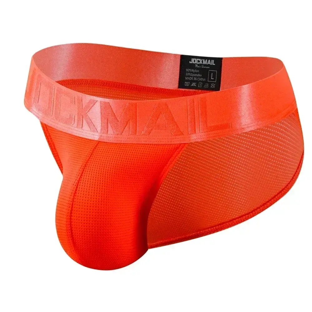 Man's Underwear Briefs Underpants Nylon Mesh Quick Dry Men's Briefs Bikini Slip Men's Tanga Briefs Jockstrap Gay Underwear — image 6