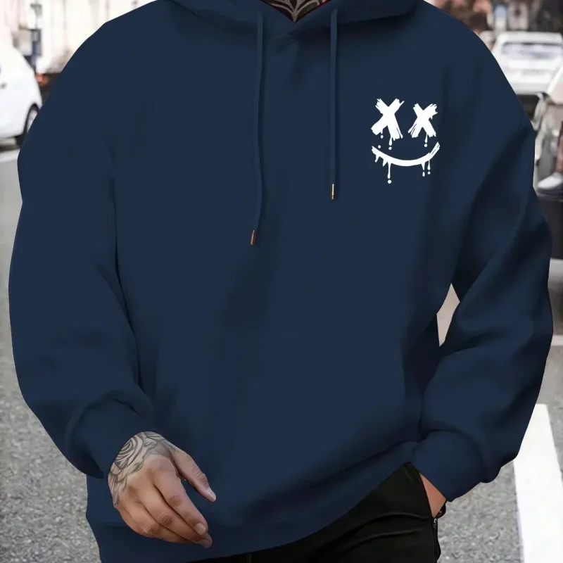 Man Hooded Sweatshirts All Season Daily Casual Sports Hoody Coats Home Outdoor Comfort Pullover Hoodies Fashion Men's Clothes — image 4