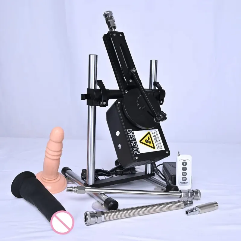 Rough Beast A5/A6 70W Sex Machine with APP Control Automatic Masturbation Dildo for Couples Women Men Adult Erotic Toys Sextoy