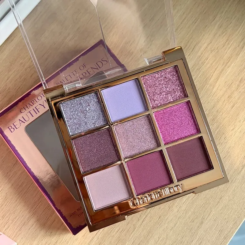 Charlotte Brand Latest Style 9 Colors Palette Eyeshadow & Highgloss Repair Gemstone Disc Nature Easy to Color Tilbury Cosmetics — image 13