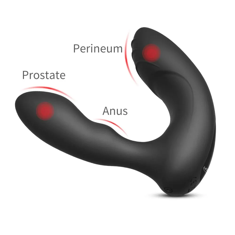 Male Vibrating Butt Plug Anal Plug Prostate Massager Remote Control Anal Vibrator for Gay Men Perineum Massager Sex Toy for Men