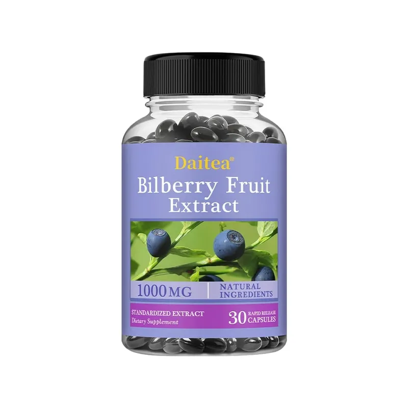 Premium Bilberry Extract Eye Vitamin Supplement Promotes Vision Health Antioxidant Benefits and Improves Cardiovascular Health — image 8