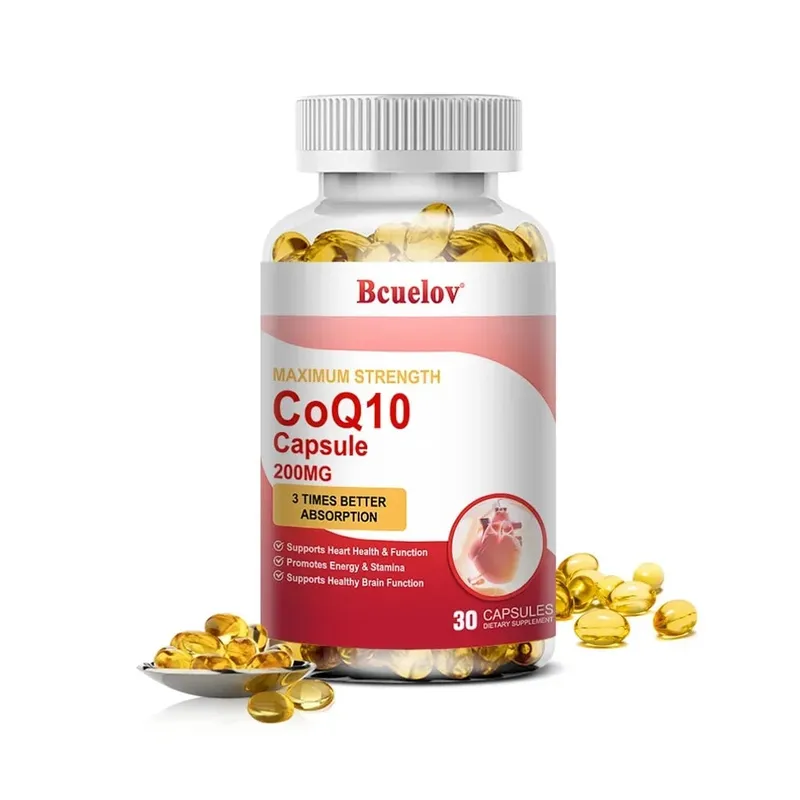 CoQ10 200mg Softgels- 3x Better Absorption Antioxidant for Heart Health & Energy Production Coenzyme Q10 Dietary Supplements — image 8