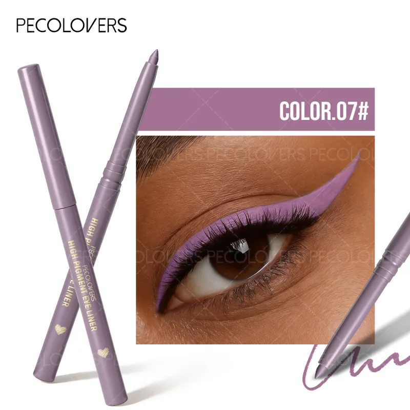 1 Pcs Multi-colors Matte Eyeliner Pencil High Color Rendening Used As Eyeliner and Eyeshadow Eye-catching Eye Makeup
