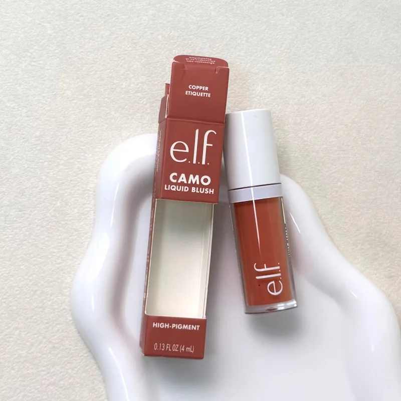 Bán chạy nhất Elf công dụng kép Liquid Blush Lip Gloss Dưỡng ẩm liên tục Tạo bột làm sáng tự nhiên Mỹ phẩm Blusher dạng lỏng